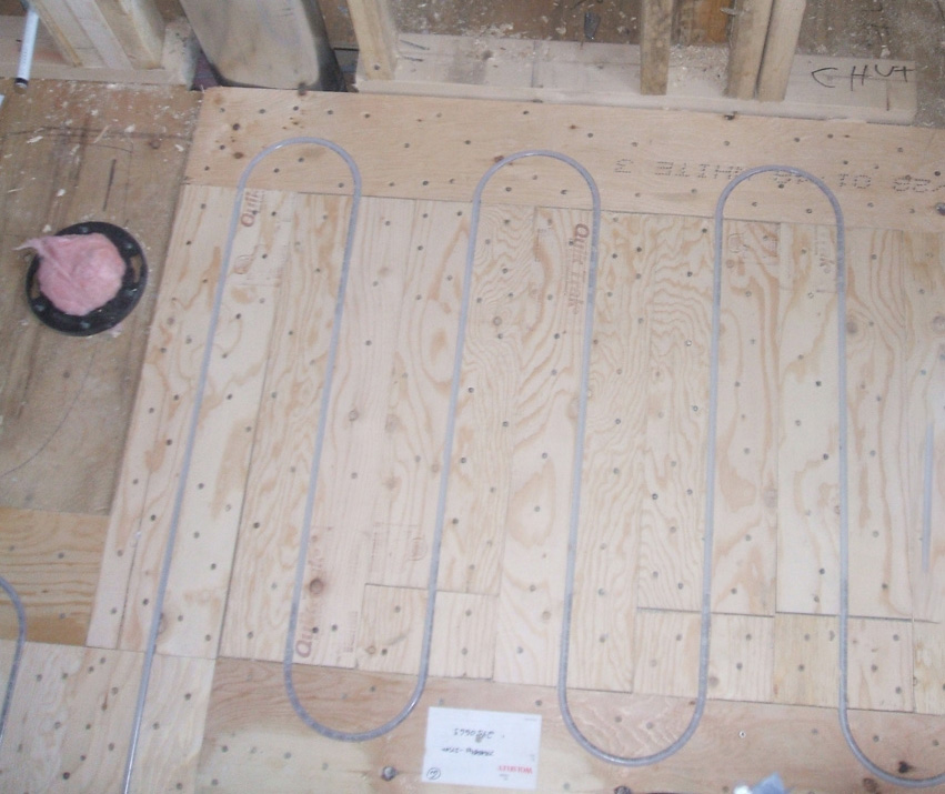plancher chauffant