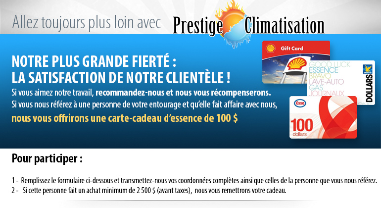 Prestige climatisation référewnce clients